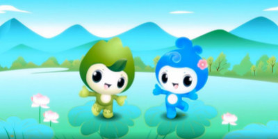 中國生態環境保護吉祥物小山小水正式發布